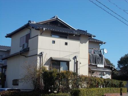 名古屋市緑区 趣きある和風住宅 外壁塗装 施工前 イメージ