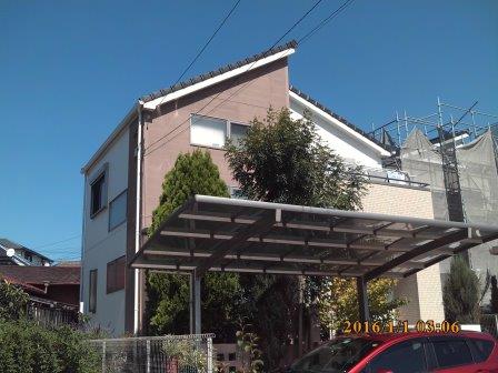 名東区 ナチュラルモダン洋風住宅 外壁塗装 施工例 完成 イメージ