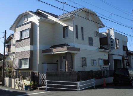 春日井市　洋風住宅　外壁・屋根塗装　施工例
