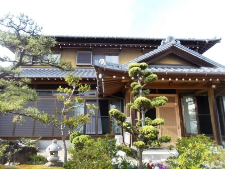 愛西市 趣きのある和風住宅 外壁塗装 施工例 塗装前 イメージ