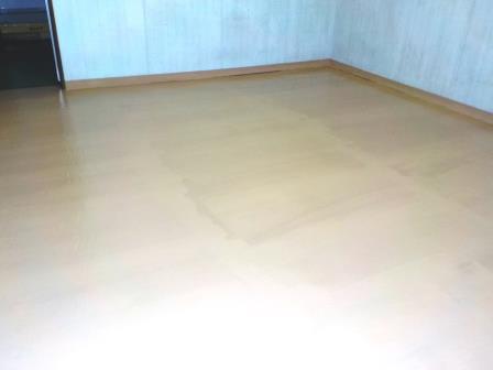名古屋市港区　床塗装　作業所　施工例の写真