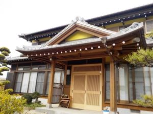 愛西市　趣きのある和風住宅　外壁塗装　施工例