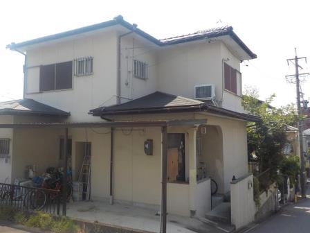 尾張旭市 ナチュラル系 和風モダン住宅 外壁塗装 施工例 塗装前 イメージ