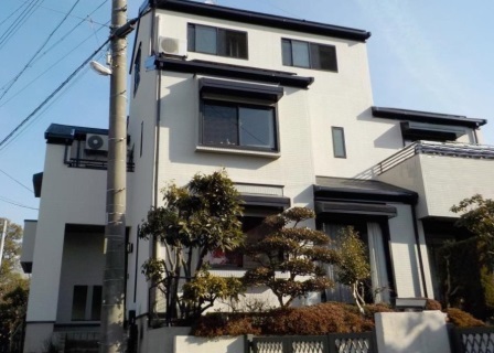 名古屋市千種区　ミサワホーム　外壁塗装　施工例の写真