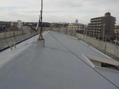 東浦　マンション屋上　防水　外壁塗装　施工例