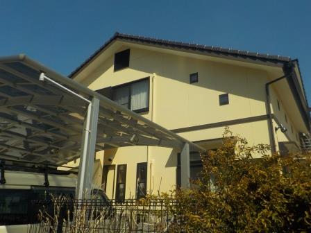 東浦町 ナチュラル洋風住宅 外壁塗装 施工例 完成