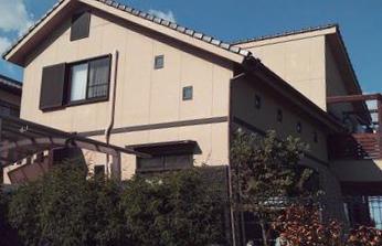東浦町 ナチュラル洋風住宅 外壁塗装 施工例 塗装前 イメージ