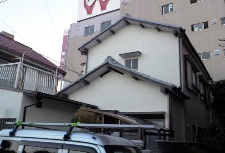 名古屋市北区　外壁・屋根塗装　和風住宅　施工例
