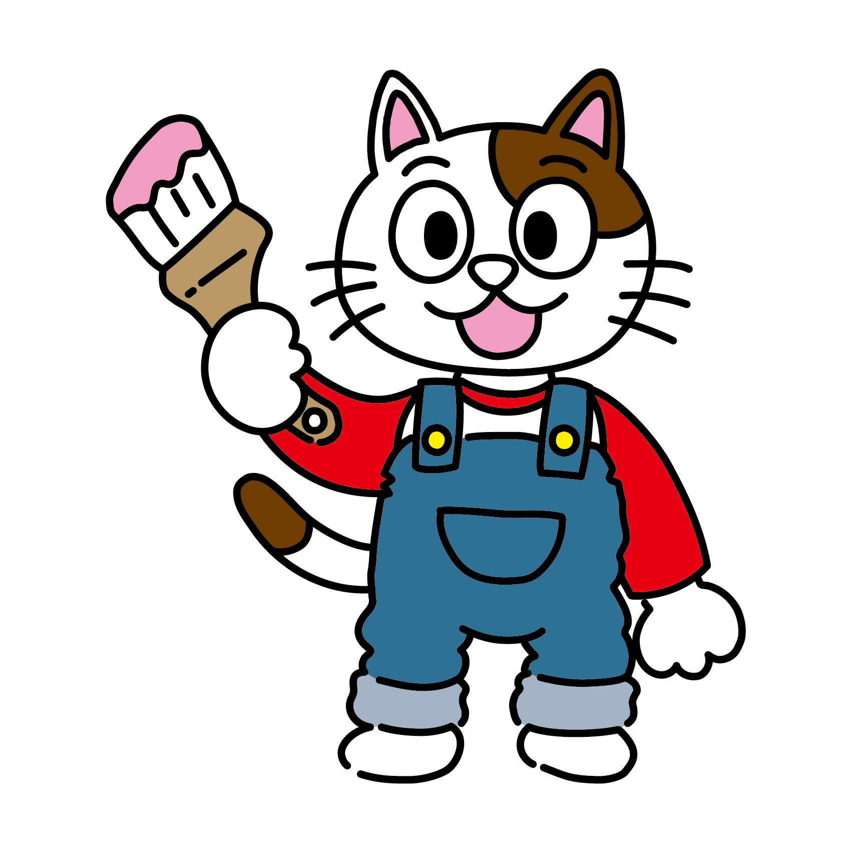 名古屋の塗装店小林塗装 塗装職人 求人イメージキャラクター イメージ