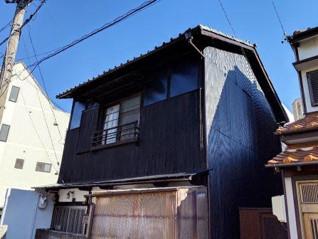 名古屋市中村区 和風住宅 外壁塗装 施工例