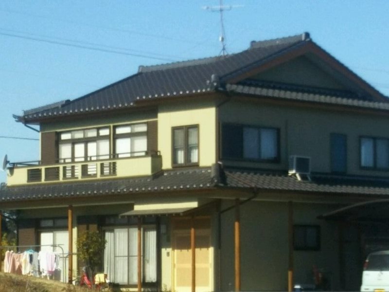 大府市 趣きある和風住宅 外壁塗装 施工例