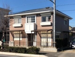 高浜市　ベージュ系　ヨーロピアン風住宅　外壁塗装　施工例の写真