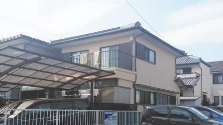 名東区 気品ある艶消し仕上げ 和風住宅 外壁塗装施工後 イメージ