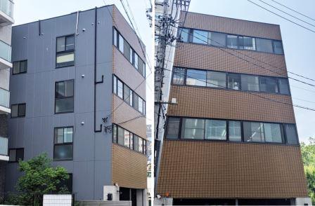 名古屋市中区　ビル　外壁塗装 屋上防水　施工例の写真
