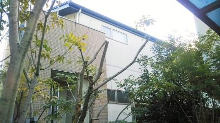 名東区 ナチュラルモダン住宅 外壁塗装 施工前 イメージ
