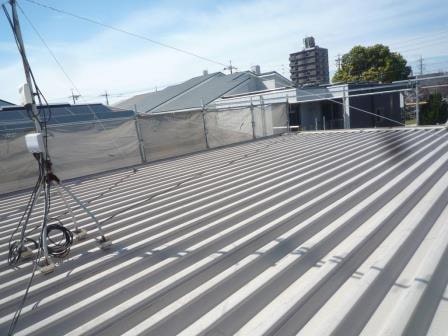 名東区 積水ハイム シンプルモダン住宅 外壁塗装 施工例 屋根塗装後 イメージ