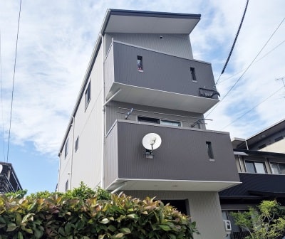 名古屋市北区 3階建て 外壁塗装 屋根塗装 施工例
