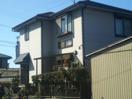 名古屋市中川区 ミサワホーム 屋根・外壁塗装 施工前 イメージ