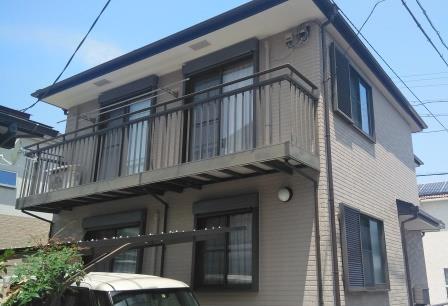 尾張旭市 アーバンモダン住宅 外壁塗装 施工例 完成 イメージ