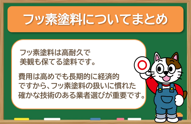 フッ素塗料についてまとめ　イメージ