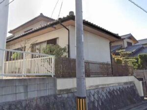 日進市　やさしいベージュ系　和風住宅　外壁塗装　施工例
