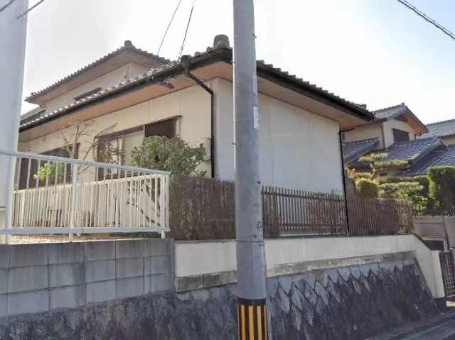 日進市　やさしいベージュ系　和風住宅　外壁塗装　施工例