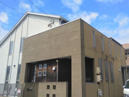 みよし市 カジュアル洋風住宅 外壁塗装 施工例 塗装前 イメージ