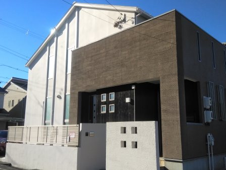 みよし市 カジュアル洋風住宅 外壁塗装 施工例