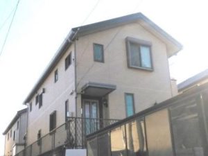 名古屋市千種区　サイディング外壁塗装　フッ素塗料　施工例