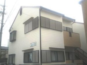 名古屋市熱田区　アパート　外壁塗装　施工例