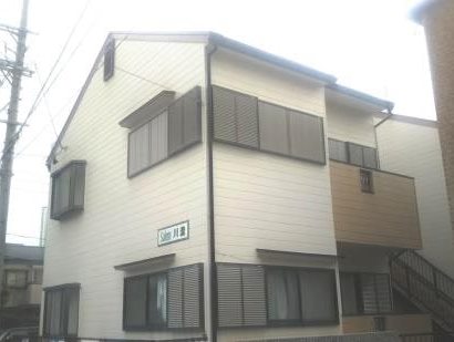 名古屋市熱田区　アパート　外壁塗装　施工例の写真