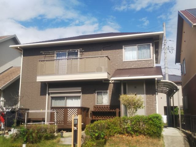 小牧市　おしゃれなミサワホーム　外壁塗装　施工例の写真