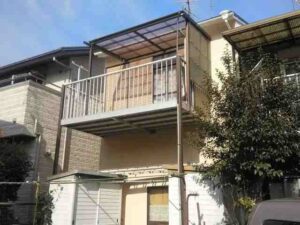 名古屋市緑区　モダン住宅　外壁塗装　屋根塗装　施工例