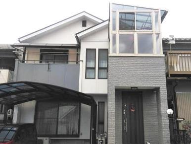 春日井市 モダン住宅 外壁塗装 屋根塗装 施工例