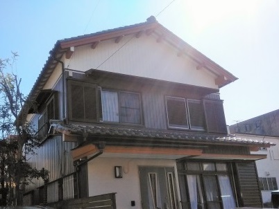 大府市 落ち着いた茶色系 和風住宅外壁塗装 施工後 イメージ