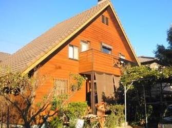 碧南市　マシンカットログハウス　外壁塗装工事　施工例の写真
