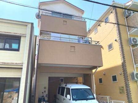 中村区 三井ホーム アースカラー 外壁塗装 施工例