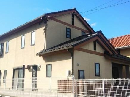 名古屋市名東区　住友林業　上品な和風住宅　外壁塗装施工例の写真