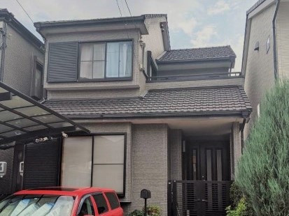 名古屋市西区 外壁塗装 施工前