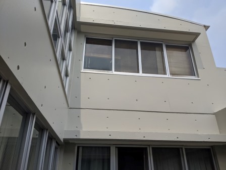 名古屋市中川区 5階建てコンクリートオフィス 外壁塗装施工例 外壁塗装完成 イメージ