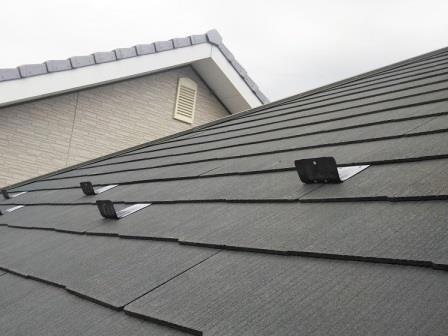 岐阜市 南欧風エレガンス住宅 外壁塗装 施工例 屋根塗装前 イメージ