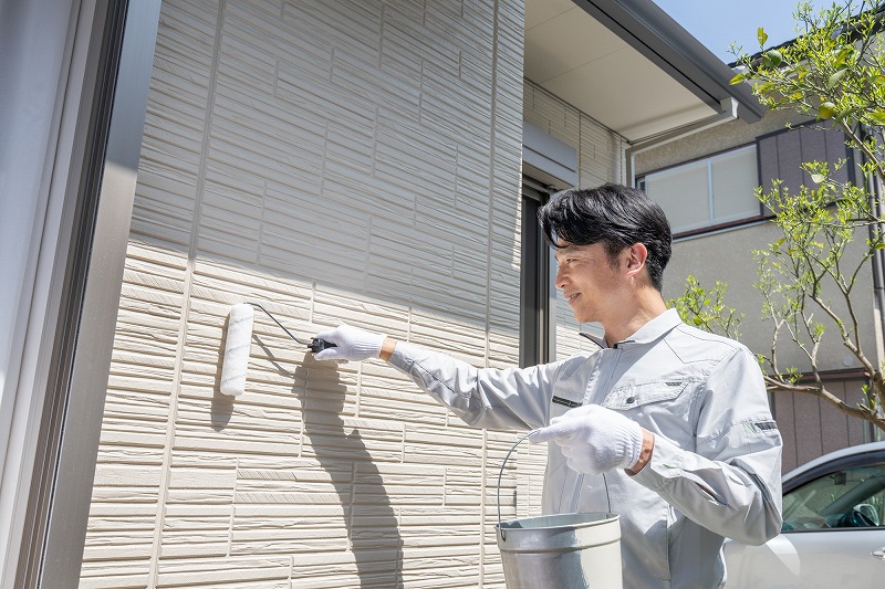 外壁塗装の手抜き11.　塗装回数を減らす　イメージ