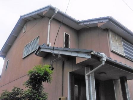 刈谷市 グリーン系 カントリー風住宅 外壁塗装 施工例 塗装前 イメージ