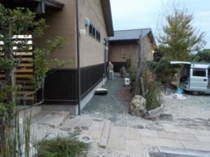 蒲郡市　 安加比古窯　木部塗装　施工例　