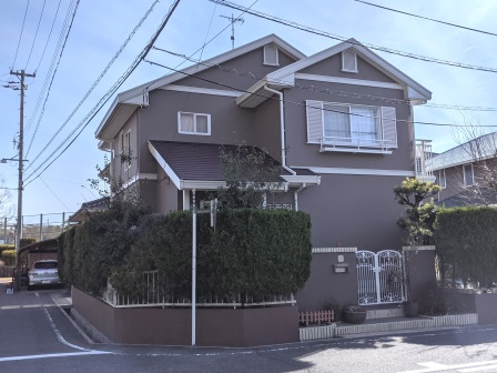 みよし市 積水ハウス 洋風住宅 外壁塗装 施工例