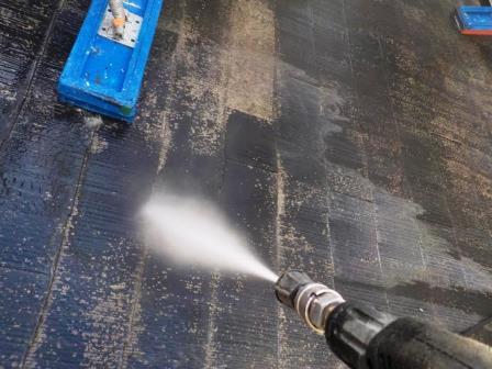 みよし市　積水ハウス　外壁塗装　施工例　高圧洗浄　イメージ