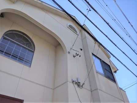 尾張旭市　洋風住宅　外壁塗装　施工例　塗装前　イメージ