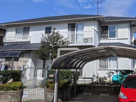 瀬戸市 2階建て洋風住宅 外壁塗装 施工例 イメージ
