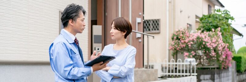外壁塗装の訪問販売 今すぐやらないと、家が大変な事になります　イメージ