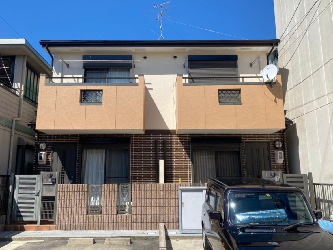 名古屋市北区 賃貸アパート 外壁塗装 施工例